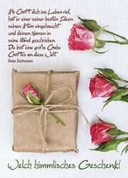 Doro Zachmann - Postkarten: Welch himmlisches Geschenk, 12 Stück Postkarten: Welch himmlisches Geschenk, 12 Stück