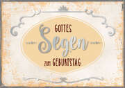 Faltkarte "Gottes Segen" - Geburtstag Faltkarte "Gottes Segen" - Geburtstag