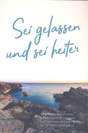 Heiko Bräuning - CD-Card: Sei gelassen und sei heiter CD-Card: Sei gelassen und sei heiter