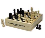 Spiele-Holzbox Spiele-Holzbox