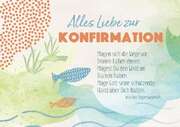 Faltkarte - Alles Liebe zur Konfirmation Faltkarte - Alles Liebe zur Konfirmation