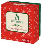 24 Adventswünsche, die von Herzen kommen - Zettelbox 24 Adventswünsche, die von Herzen kommen - Zettelbox