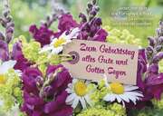 Postkarten: Zum Geburtstag alles Gute, 4 Stück Postkarten: Zum Geburtstag alles Gute, 4 Stück