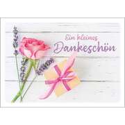Postkarten: Ein kleines Dankeschön, 4 Stück Postkarten: Ein kleines Dankeschön, 4 Stück