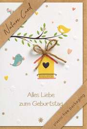 Faltkarte "Alles Liebe zum Geburtstag" Faltkarte "Alles Liebe zum Geburtstag"