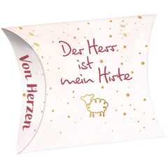 Schafmilchseife Herz "Der Herr ist mein Hirte" Schafmilchseife Herz "Der Herr ist mein Hirte"