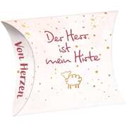 Schafmilchseife Herz "Der Herr ist mein Hirte" Schafmilchseife Herz "Der Herr ist mein Hirte"