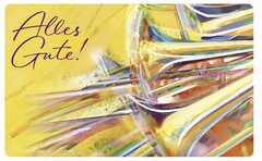Dorothee Krämer - Frühstücksbrettchen "Alles Gute!" Frühstücksbrettchen "Alles Gute!"