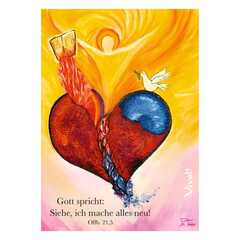 Schwester Teresa Zukic - Jahreslosung 2026 - Postkarte 10er Set Jahreslosung 2026 - Postkarte 10er Set