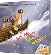 Saskia Heinl - Larysa Maliush - Zwei Mäuse mit Jesus im Sturm Zwei Mäuse mit Jesus im Sturm