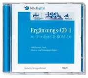 Ergänzungs-CD zur Predigt-CD-ROM 2.0 Ergänzungs-CD zur Predigt-CD-ROM 2.0
