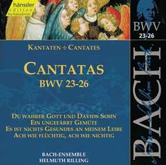 Helmuth Rilling - Johann Sebastian Bach - Gächinger Kantorei Stuttgart - Bach-Collegium Stuttgart - Helen Watts - Arleen Augér - Aldo Baldin - Walter Heldwein - Philippe Huttenlocher - Adalbert Kraus - Doris Soffel - Niklaus Tüller - Cantatas Vol.8 (BWV 23/24/25/26) Cantatas Vol.8 (BWV 23/24/25/26)