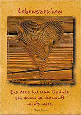 Postkartenserie Lebenszeichen "Herz" - 12 Stück Postkartenserie Lebenszeichen "Herz" - 12 Stück