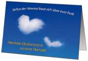 Faltkarten Hochzeit, 5 Stück Faltkarten Hochzeit, 5 Stück