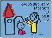 Postkarten: Gross und klein lädt Gott ..., 12 Stück