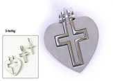 Anhänger "Herz mit Kreuz" Anhänger "Herz mit Kreuz"