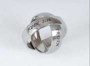 Fingerring "Joh 3:16" - Unigröße Fingerring "Joh 3:16" - Unigröße