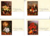 Tischkarten Advent  - 24 Stück
