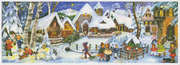Adventskalender-Grußkarte Adventskalender-Grußkarte