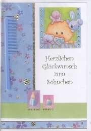 Faltkarten Geburt - 5 Stück Faltkarten Geburt - 5 Stück