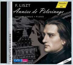 Hörproben zu "Années de Pèlerinage" von "Franz Liszt - Julian Gorus"
