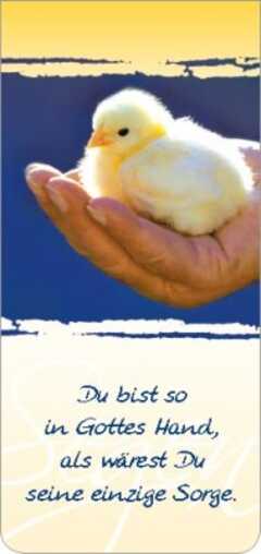 Magnetlesezeichen - "Du bist so in Gottes Hand..." Magnetlesezeichen - "Du bist so in Gottes Hand..."
