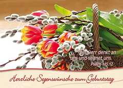 Postkarten Geburtstag, 6 Stück Postkarten Geburtstag, 6 Stück