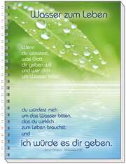 Memo Block A6: Wasser zum Leben Memo Block A6: Wasser zum Leben