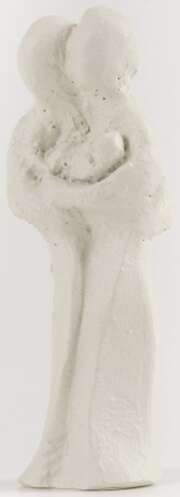 Figur "Paar mit Kind" - beige Figur "Paar mit Kind" - beige