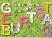 Postkarte - Gottes Segen zum Geburtstag Postkarte - Gottes Segen zum Geburtstag