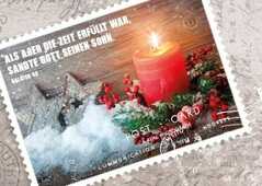 Postkartenserie Weihnachten - 12 Stück