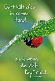 Faltkarte: Gott hält dich in seiner Hand - Konfirmation Faltkarte: Gott hält dich in seiner Hand - Konfirmation