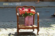 Leinwand Wortspielkarten "Innehaltezeit" Leinwand Wortspielkarten "Innehaltezeit"