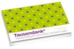 Tausendank - Postkartenbuch