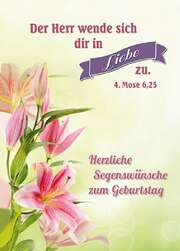 Postkarten Geburtstag - 6 Stück Postkarten Geburtstag - 6 Stück