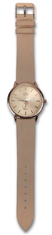 Armbanduhr "Ichthys" - roségold/beige Armbanduhr "Ichthys" - roségold/beige
