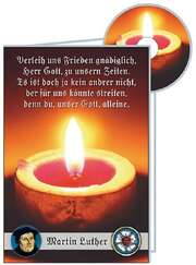 Martin Luther - Bach-Ensemble - Helmut Rilling - CD-Card: Verleih uns Frieden gnädiglich - neutral CD-Card: Verleih uns Frieden gnädiglich - neutral
